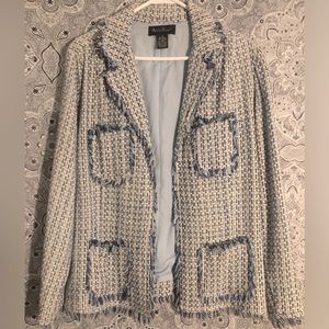 Posh Live Listing - Pre-loved  TWEED BLAZER For Spring